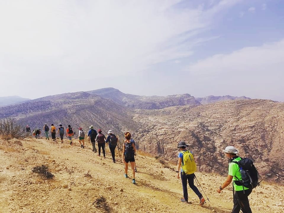 hiking tours and adventure tours in Jordan (Hiking Dana - Petra Little Petra - Wadi Rum and Jordan Tours)